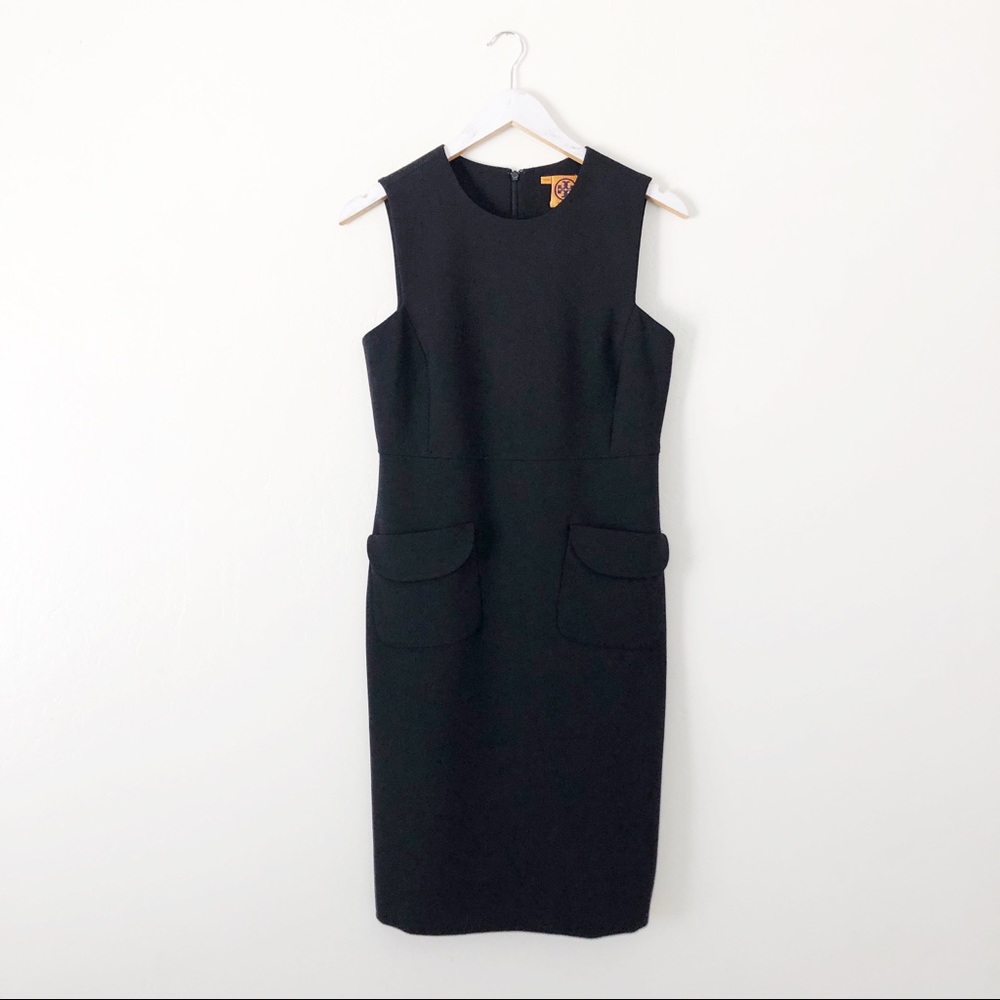 Tory Burch Wool Blend Classic Shift Dress